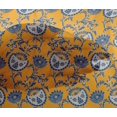 thumbnail image 4 of oneOone Viscose Chiffon Fabric Leaves & Floral Block Print Sewing Fabric BTY 42 Inch Wide, 4 of 4