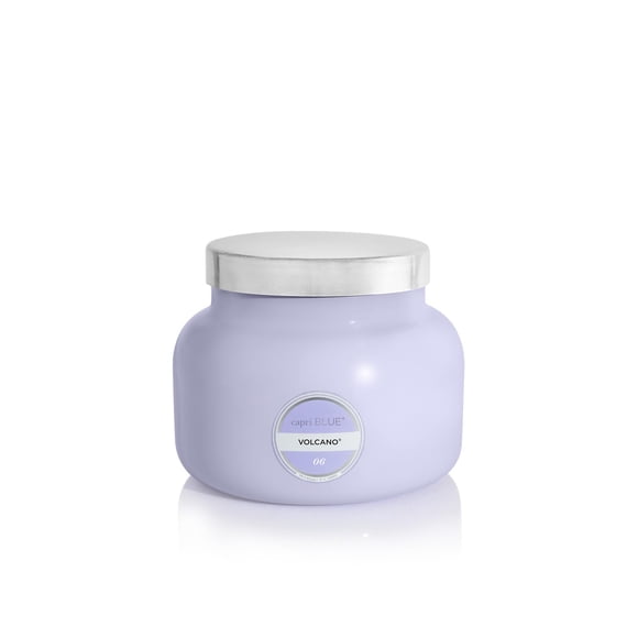 Capri Blue Bougie Parfumée Volcan - Bougie en Pot Signature Numérique à la Lavande Colorée - Bougie de Luxe d'Aromathérapie au Soya - Bougie Longue Durée avec un Parfum d'Intérieur aux Agrumes Sucrés (19 oz)