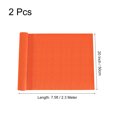 thumbnail image 2 of Unique Bargains Crepe Paper Rolls 7.5ft Long 20 Inch Wide, Orange 2 Pack, 2 of 5