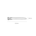 thumbnail image 2 of 12Pcs Hairdressing Positioning Clip Stainless Steel Hair Styling Clamps, 2 of 9