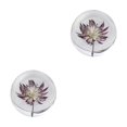 thumbnail image 1 of Baohd Exquisite Flower Crystal Ball Adding Elegance To Space Easily Portable Astrantia 8cm 2Set, 1 of 6