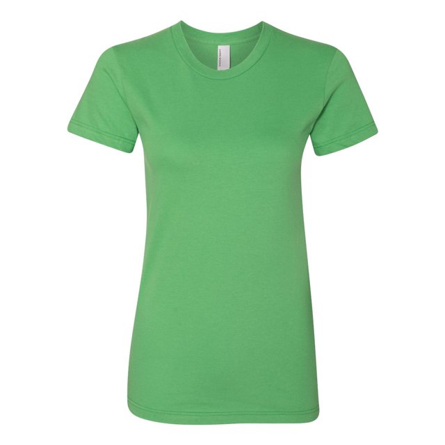 T-shirt en Jersey Fin pour Femmes, 2TG, Herbe