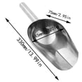 thumbnail image 2 of Tableware 2 Product Ice Machine for Kitchen and Bar - Heavy Stainless Steel Ice Maker for Wedding Parties Restaurant Dining & Entertainment, 2 of 7
