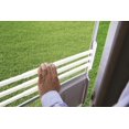 thumbnail image 1 of Camco Screen Door Push Bar 43977 Three Bar Style; Adjustable From 20 Inch to 32 Inch; White; Aluminum; With Installation Hardware; With English/French Language Packaging, 1 of 2