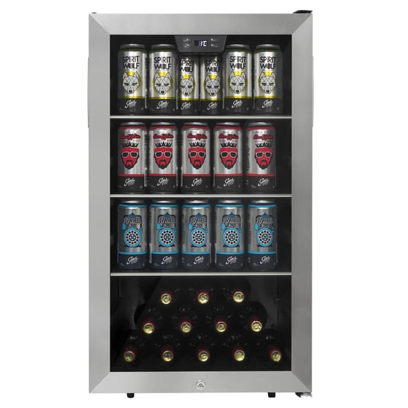 Danby DBC045L1SS 4.5 cu. ft. Free-Standing Beverage Center in Stainless Steel