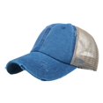 thumbnail image 2 of Unisex Men Women Solid Color Sun Hat Adjustable Baseball Cap Hip Hop Hat, 2 of 4