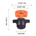 thumbnail image 4 of 1/2 Inch Automatic Rotating Sprinkler Heads 360 Degree Garden Irrigation Sprayers, 10 Pack, 4 of 5
