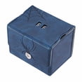 thumbnail image 2 of Zoopin Boîte de Plateau en Cuir avec Compteur de Vie Rotatif Intégré (Bleu), 2 of 4
