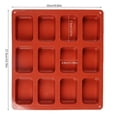 thumbnail image 2 of Silicone Moulds for Baking 12 Cavities Mini Loaf Pan Non-Stick Bread for Perfectly Shaped, 2 of 8