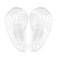 thumbnail image 1 of Heel Pads Anti Wearing Heel Pads Transparent Color Arch Support   Forefoot Anti Slip Mat A Pair Of Sold, 1 of 1
