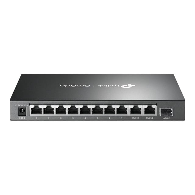 TP-LINK OMADA 8-PORT 10/100MBPS PLUS 3-PORT GIGABIT DESKTOP SWITCH WITH 8-PORT P
