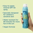 thumbnail image 3 of Blue Lizard Kids Mineral Sunscreen Spray SPF 50, 3 of 14