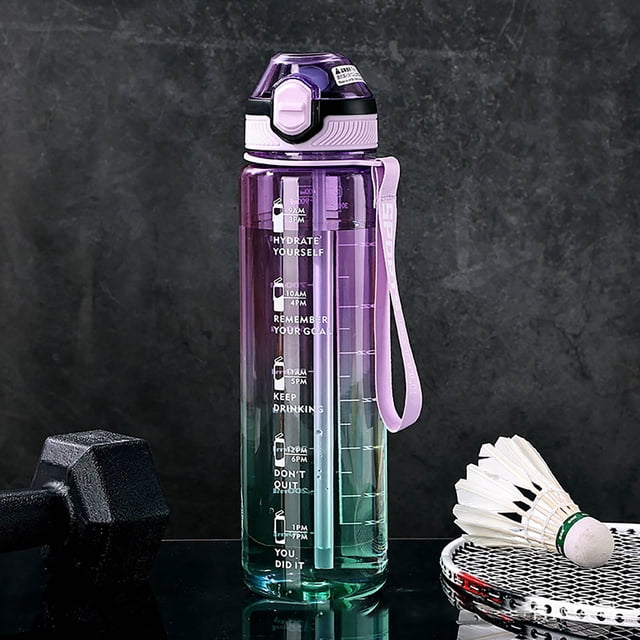 Glass&Bottle Extra Large Capacity Sports Water Bottle for Hydration On The Move Durable Leak-Proof Design for Gym Workout Travel & Daily Use
