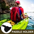 thumbnail image 3 of YSNOOWE 1Pack Kayak Paddle Holder in Black Nylon for Adults and Simple Design, 3 of 8