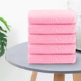 thumbnail image 5 of Big Savings! Five-Color Bear Embossed Face Towel, Soft and Absorbent Cleansing Bath Towel, Cute Bear Pattern Towel for Kids, Comfortable Towel for Facial and Bath Use, 5 of 5