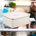 thumbnail image 1 of Chmadoxn Kitchen Storage & Organization, Closet Organizers and Storage, Organization and Storage, Storage Bins, Microwaveable Stainless Steel Airtight Storage Container Fresh storage casket, 1 of 6