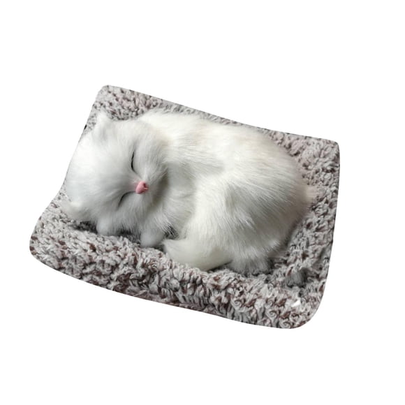 TIELUTT Funny Sleeping Toys Cat in the Mattress Toy Mini Cat in Shoe with Meows Sounds Sleeping Cute Kitty Toys for Kids Boys Girls
