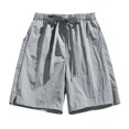 thumbnail image 4 of Birdeem Mens Shorts Mens Summer Casual and Comfortable Drawstring Pocket Elastic Waist Shorts, 4 of 9