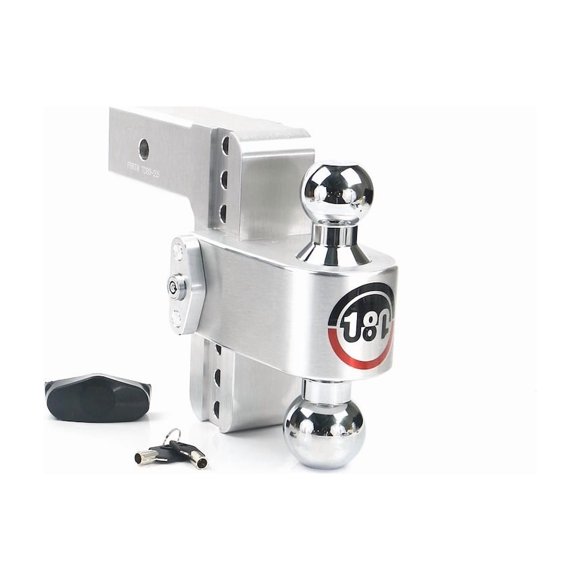 Weigh Safe 180 Hitch Ctb6 2.5 6" Drop Hitch, 2.5" 18,500 Lbs Gtw Adjustable