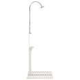 thumbnail image 2 of vidaXL Garden Shower White Wood, 2 of 5