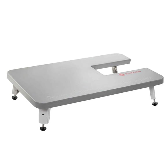 SINGER Gray Extension Table for Heavy Duty Mechanical Machines 4411, 4423, 4432, 4452, 5511, 5523, 5532, 6335 | Supports Larger Projects | Stable Surface with Foldable Le