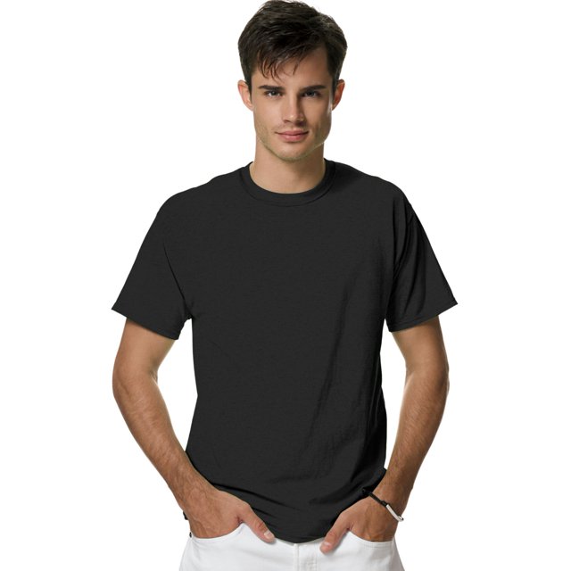 Hanes Adult X-Temp Unisex Performance T-Shirt, 2X, Black