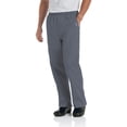 thumbnail image 1 of Landau Men's Comfort 7-pocket Elastic Waist Drawstring Cargo Scrub Pant, Steel Grey, Large, 1 of 3