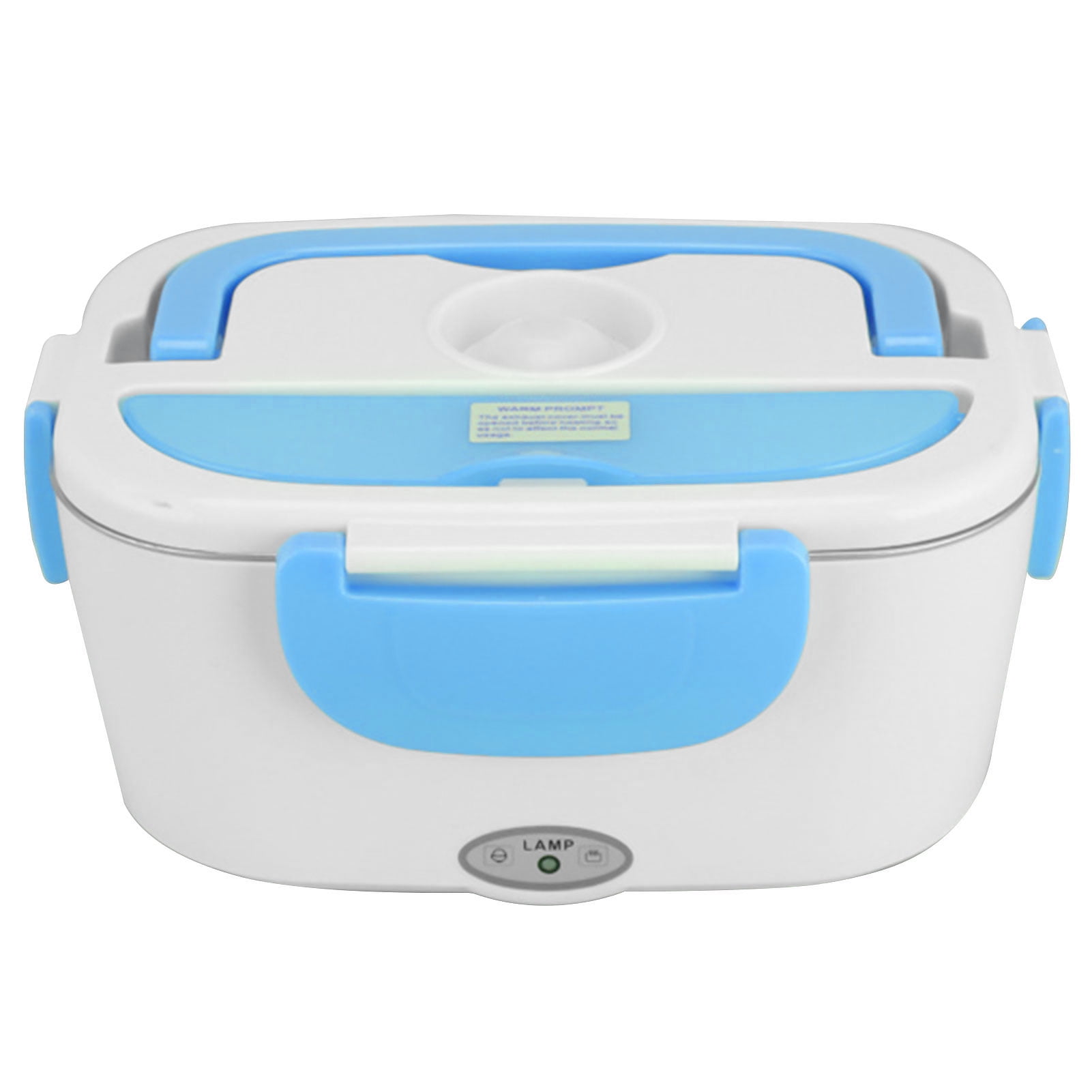 Zootealy Electric Heating Lunch Box for Car and Home Stainless Steel Two-in-One Lunch Bento Box