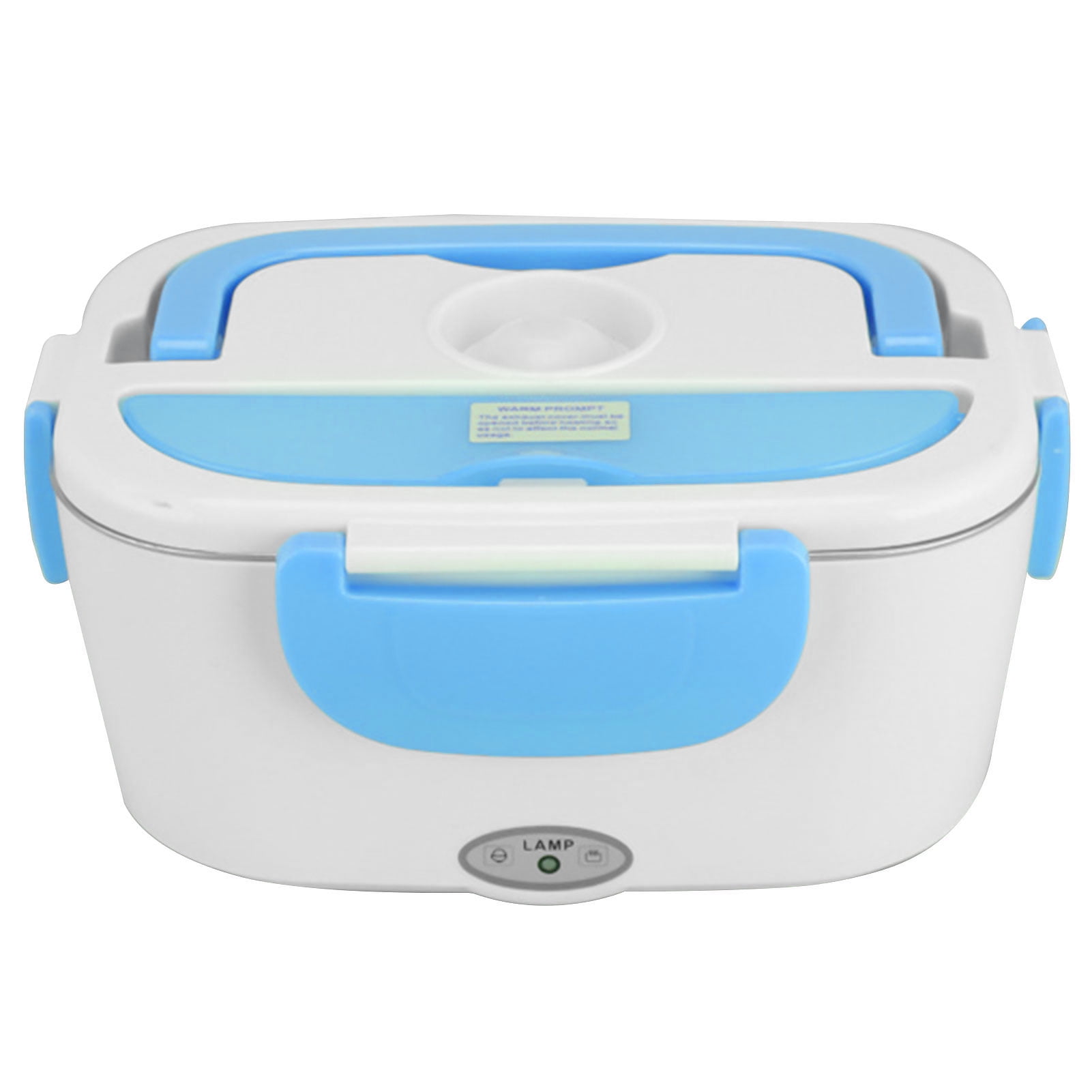 Lvcheng Car Household Electric Heating Lunch Box Stainless Steel Two-In-One Lunch Box