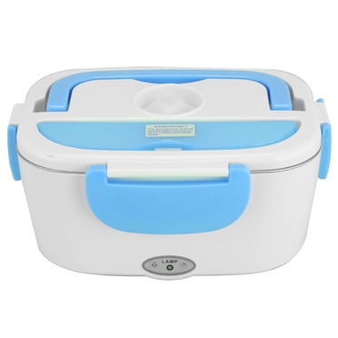 Boîte à Lunch Chauffante Électrique pour Voiture et Maison en Acier Inoxydable Deux-en-un Bento
