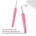 thumbnail image 3 of Knitting Hooks, Soft Grip 5.5mm 10pcs Portable Crochet Hooks Set  for Crocheting Scarves, 3 of 8