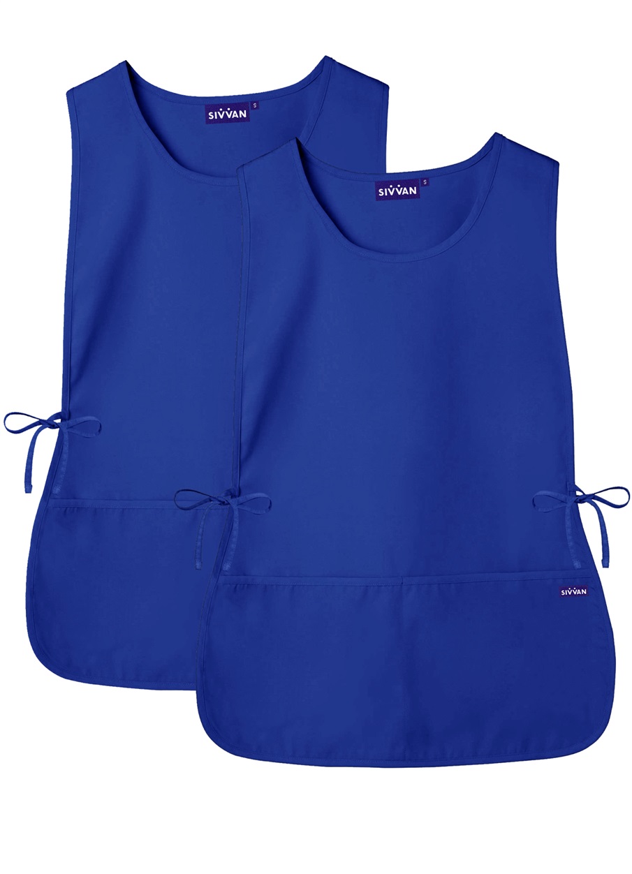 "Sivvan Tablier de Cobbler Unisexe (Lot de 2) - Liens de Taille Ajustables, 2 Poches avant Profondes"