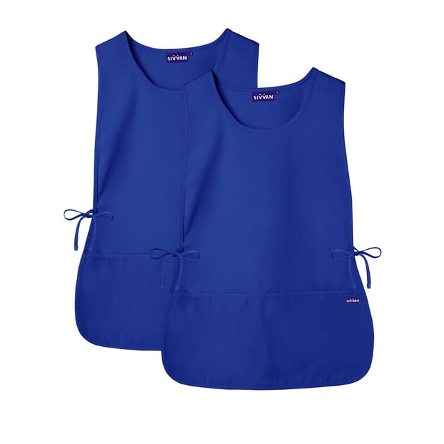 "Sivvan Tablier de Cobbler Unisexe (Lot de 2) - Liens de Taille Ajustables, 2 Poches avant Profondes"
