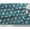 thumbnail image 2 of Soimoi Viscose Chiffon Fabric Ghost Halloween Printed Craft Fabric by The Yard 42 Inch Wide, 2 of 3