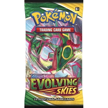 Pokemon Trading Card Game: Sword & Shield (SWSH7) Evolving Skies Booster Pack 10 Cards per Pack