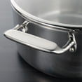 thumbnail image 4 of Tramontina Tri-Ply Clad 8 Qt Covered Stainless Steel Covered Stock Pot, 4 of 9