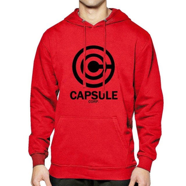 Capsule corp hoodies (Redblack, L)