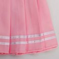 thumbnail image 4 of Jovati Jupe Trapèze Plissée Taille Haute pour Femme, Unie, P, 4 of 9