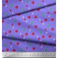 thumbnail image 3 of Soimoi Viscose Chiffon Fabric Triangle,Floral & Cactus Tree Printed Fabric 1 Yard 42 Inch Wide, 3 of 3