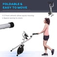 thumbnail image 4 of Soozier Foldable Exercise Bike with 8 Levels of Magnetic Resistance, 4 of 10