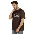 thumbnail image 4 of Inkmeso T-Shirt à Col Rond pour Hommes avec Imprimé Graphique Promoted To Daddy€ pour Papa pour la Première Fois, 4 of 7