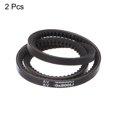 thumbnail image 3 of Unique Bargains 800mm Inner Girth 10mm Width Cogged V Belts Rubber Drive Belt for Power Transmission 2 Pack, 3 of 6