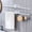 White-WH Home Decor, variant on karymi Towel Rack No-hole Bathroom Bathroom Suction Cup Hanging Rack Bath Towel Rack Household Scandinavian Concise Shelf Rod Party Favors Gifts for Women