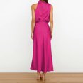 thumbnail image 4 of Ketyyh-chn99 Robes de Soirée Formelles pour Femmes Robe de Cocktail Femme Mode Élégante Robe de Soirée pour Dames Rose Vif,P, 4 of 5