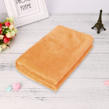 ZTTD Ultra Soft Fleece Blanket, No Shed No Pilling Luxury Plush Cozy 300GSM Lightweight Blanket for Bed, Couch, Chair, Sofa Suitable for All Season, 28x20inch, khaki