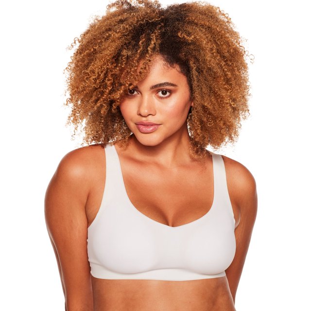 Bali Womens Comfort Revolution EasyLite Back Close Wirefree Bra, 3XL, White
