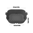 thumbnail image 3 of Yhmxh Heat Tolerant Flexible Baking Pan For Fryers And Ovens Nonstick Easy To Clean Kitchen Accessory Home and Kitchen kitchen Accessories kitchen Essentials, 3 of 5