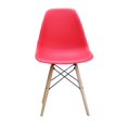 thumbnail image 3 of ViscoLogic PRAGUE Chaises de Salle à Manger Latérales Style Eames Eiffel, Rouges (Ensemble de 2), 3 of 3