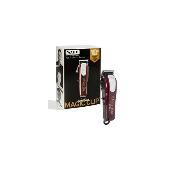 Wahl Professional 5-Star Cord/Cordless Magic Clip #8148 – Great for Barbers and Stylists – Precision Cordless Fade Clipper Loaded with Features – 90+ Minute Run Time