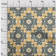 thumbnail image 1 of oneOone Tissu Popeline de Coton Imprimé Ikat Tourbillon 56 Pouces de Large, 1 of 4